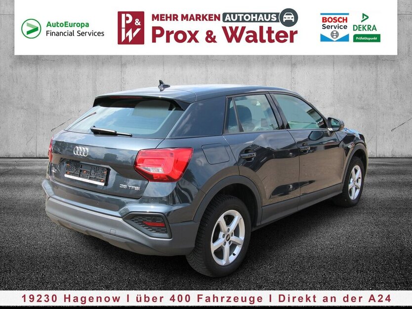 Audi Q2 35 1.5 TFSI 7-S-tronic LED+NAVI+ALU+ALARM 43.288 km 22.900 € Hagenow 19230