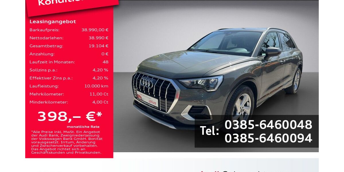 Audi Q3 16.900 km 38.990 &euro; Schwerin 19061