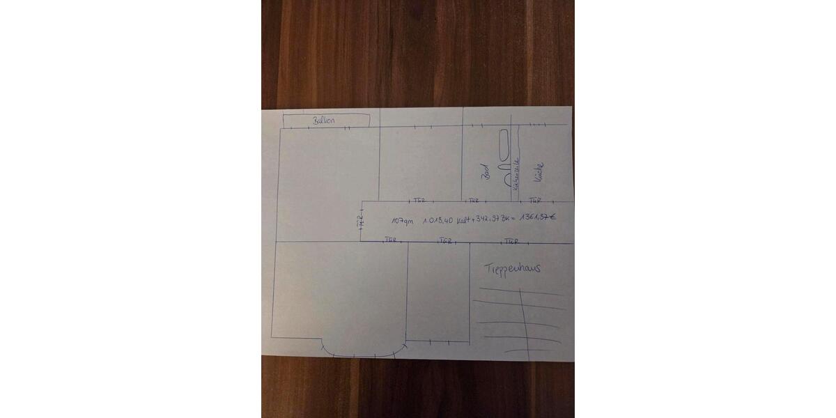 Erdgeschoßwohnung Schwerin Neumühle - 4 Zimmer, 107 m&sup2;, 1.361&euro; | Angebot:26260803