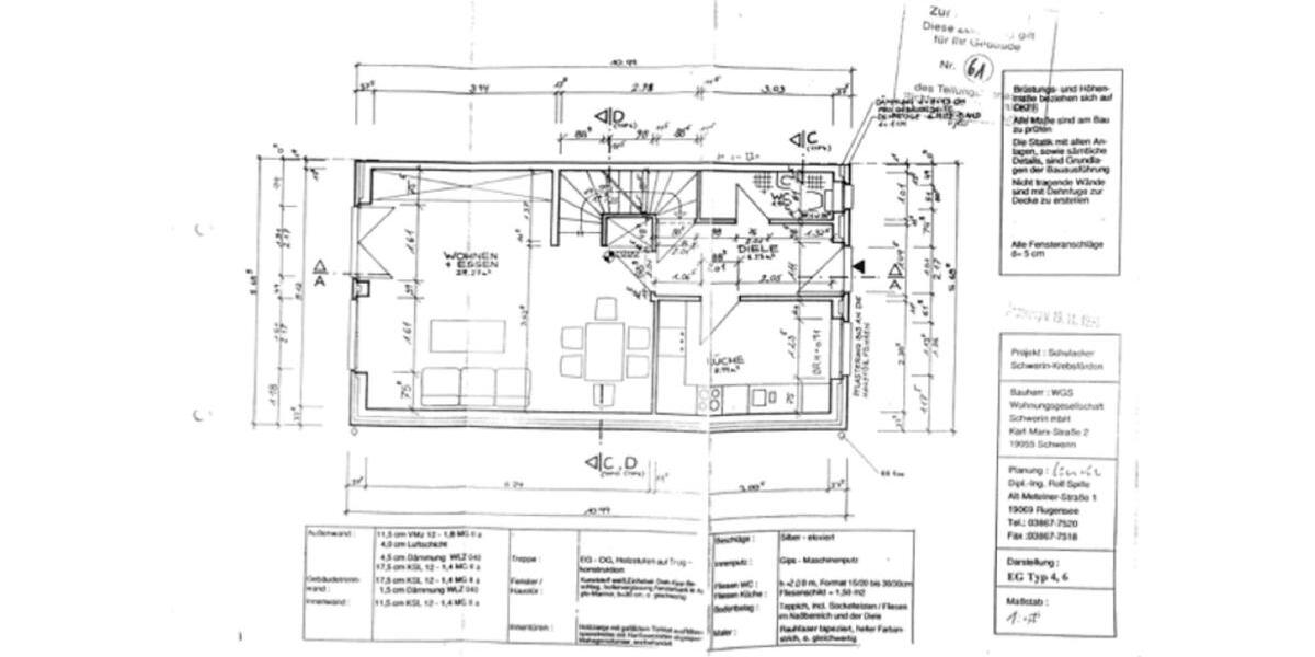 attraktives Endreihenhaus Schwerin-Krebsförden 5 zimmer